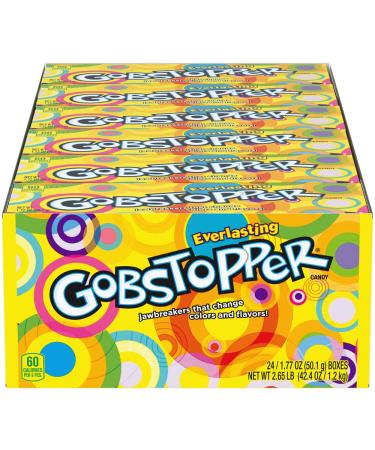 Gobstoppers Candy - Fruit - 1.77 Oz. - Pack of 24