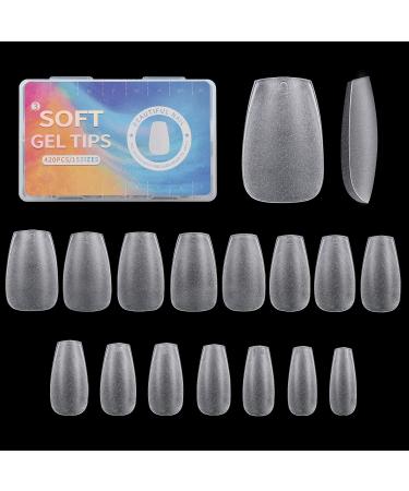 Amazon.com: UNA GELLA Short Almond Fake Nails 216pcs Pre-shape Gel Acrylic Nail  Tips for Full Cover Nail Extension Home DIY Nail Salon 12 Sizes Gelly Tips  : Beauty & Personal Care
