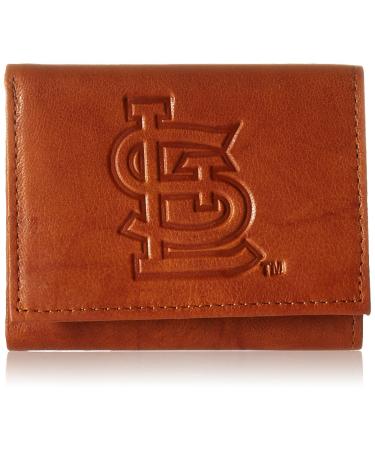 St. Louis Cardinals Embossed Slim Leather Wallet