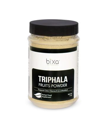 Triphala Powder (Haritaki Bibhitaki & Amla) for Healthy Digestion & Absorption | Externally Useful for Strengthening The Hair Roots (200g/7 Oz) Pack of 1