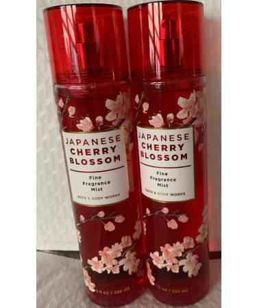 Japanese Cherry Blossom Fragrance Mist 8oz each (Set of 2)