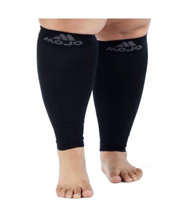 Mojo Compression 20-30mmHg Medical Compression Shorts for Men & Women -  Ideal for Post-Surgical Recovery Varicose Veins DVT Lymphedema Edema  Athletic Support - Black X-Large (XL)