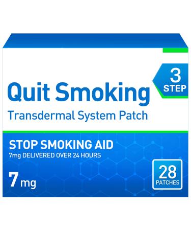 Smoking Aid Stop Smoking Patches Step 3 to Quit Smoking Easy and Effective to Quit Smoking28 Patches 7 mg
