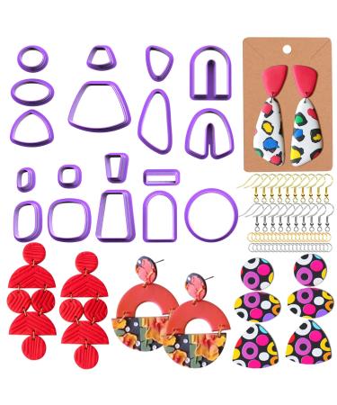 11Pcs Resin Molds Jewelry, BABORUI Earrings Silicone Molds for Epoxy Resin,  DIY Jewelry Resin Casting Molds for Pendant, Earrings, Necklace, Keychains  11Pcs Earring Molds