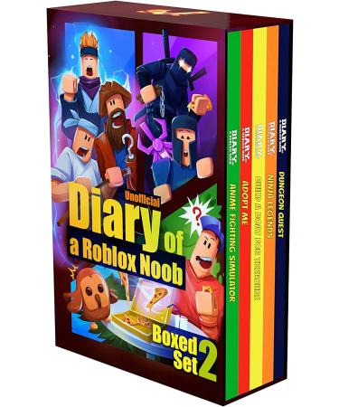 Robloxia Kid Diary of a Roblox Noob: Boxed Set 2 - 6 Video Game Adventure Stories for Young Kids, Gaming Fans - Unofficial Merch, Roblox Book Collection Series - Gift for Children, Gamer Boys & Girls Part 2