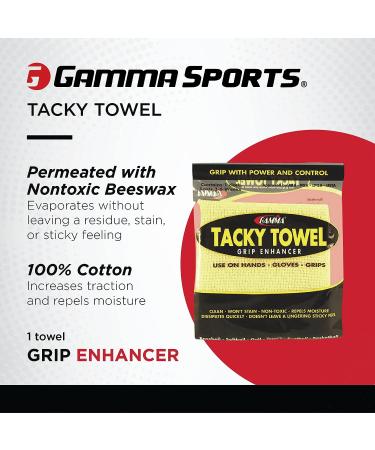 Tacky Towel for Golf and TennisGrip Enhancer for Hands 2 Pack