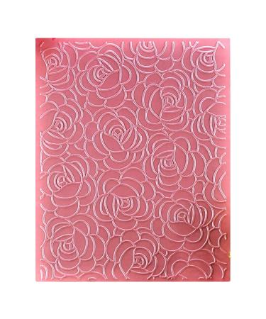 Kwan Crafts Leaves Plastic Embossing Folders for Card Making Scrapbooking  and Other Paper Crafts