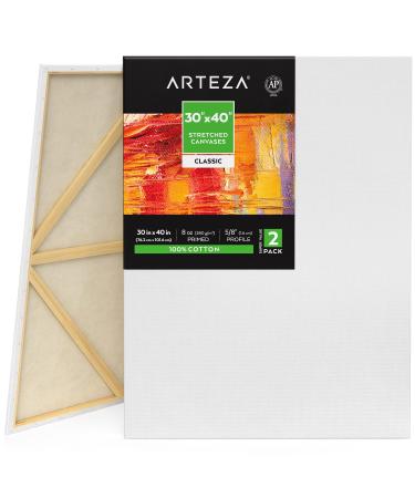  ARTEZA Canvas Boards for Painting, Pack of 14, 8 x 10