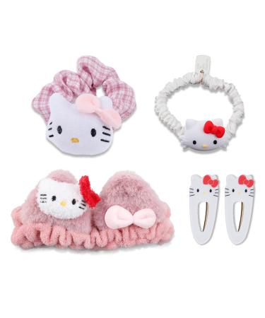 Kawaii Hair Clips Cat Hair Accessories for Girls Clips Headband  Hairpins-4pcs (HC-4pcs kitty)