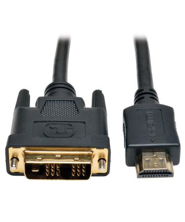 Tripp Lite HDMI to DVI Cable Digital Monitor Adapter Cable (HDMI to DVI-D M/M) 50-ft.(P566-050)Black 50-feet