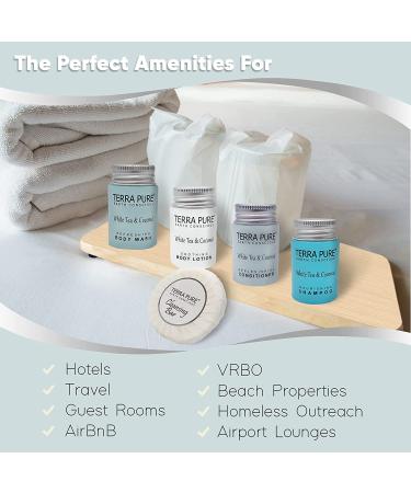 Terra Pure White Tea and Coconut Hotel Soap  Travel Size Toiletries B —  Diversified Hospitality