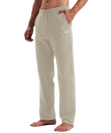 Willit Women's Golf Pants Stretch Hiking Pants Quick Dry Lightweight  Outdoor Casual Pants with Pockets Water Resistant Khaki 8