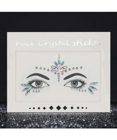 Stars Moon Face Gems Jewels Stick on Face Makeup Eyes Gems Crystal