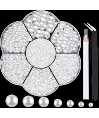 BELLEBOOST Nail Art Rhinestone Glue Gel&2 Boxes 3D Charms Accessories Kit 1, 1 PC of 15ml Rhinestone Glue(UV/LED Needed)+3D Flowers Nail Decors Gems Crystal