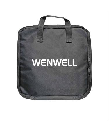 WENWELL Enlarged Photography Carrying Bag for 10" 12 inch Ring Light,Tripod Stand Protective Case Accessories, Tote Bag Durable Nylon Handbag Compatible with Neewer EYONM Selfie Circle Light