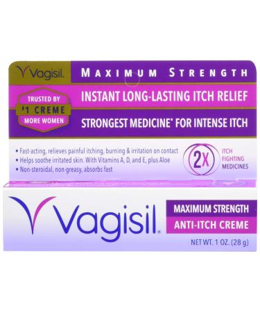 Vagisil Maximum Strength Anti Itch Creme 1 Ounce