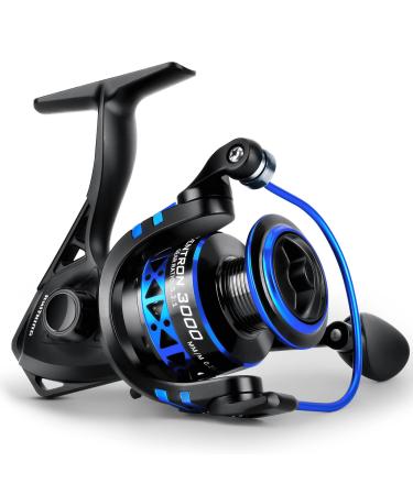 KastKing Summer and Centron Spinning Reels, 9 +1 BB Light Weight, Ultra Smooth Powerful, Size 500 is Perfect for Ultralight/Ice Fishing. C: Centron 3000