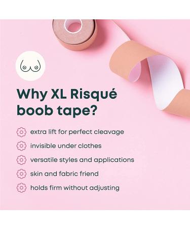 Risque Double Sided Fashion Tape - Fabric and Skin Friendly, No