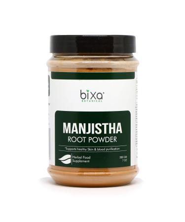 Manjistha Powder (Rubia cordifolia) Natural Blood Cleanser & Skin Tonic | Supports Proper Liver Function & Urinary System - 7 Oz / 200g