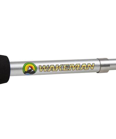 Wakeman Telescopic Spinning Rod and Reel Combo Black Ultra Series