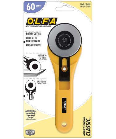  OLFA 1079062 RB45-2 45mm Straight Edge Rotary Blade, 2-Pack :  Arts, Crafts & Sewing