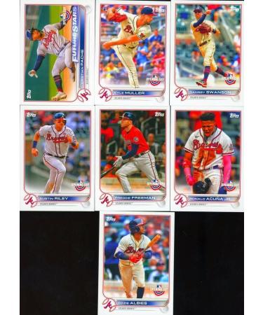 2022 Topps Opening Day Atlanta Braves Baseball Cards Team Set