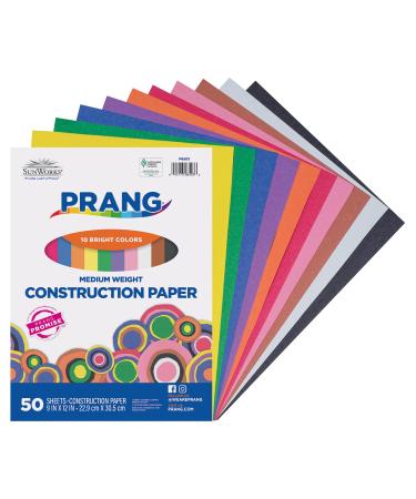 Prang (Formerly SunWorks) Shades of Me Construction Paper, 5 Assorted Skin  Tone Colors, 12 x 18, 50 Sheets