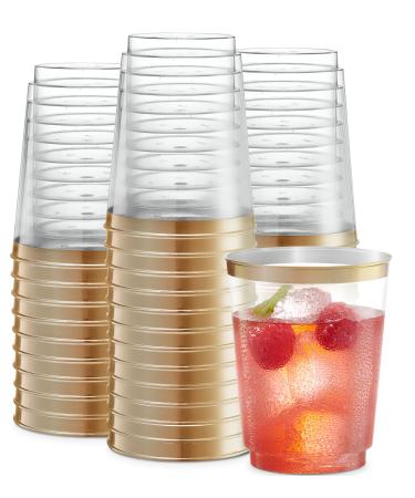 Plasticpro 5 oz Disposable Plastic Medium Weight Clear Drinking Cups [400  Count]