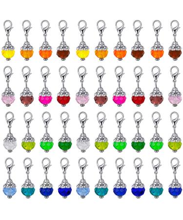 Hicarer 70 Pieces Colorful Candy Pendant Charm for Jewelry Making