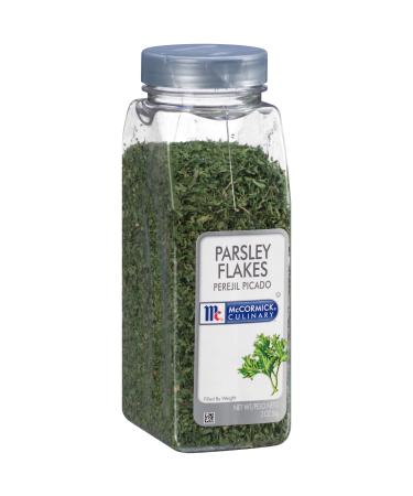 McCormick Culinary Parsley Flakes, 2 oz - One 2 Ounce Container of Dried Parsley Flakes for Vegetable-Like Taste, Ideal for Flavoring Chicken Salads, Fish and More 2 Ounce (Pack of 1)