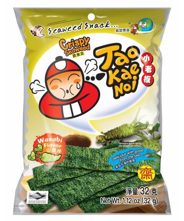 Tao Kae Noi Seaweed Wasabi Flavor (2 Packs)