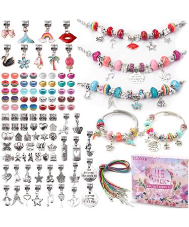 Bracelet Making Kit, Jewelry Making Supplies Gifts For Teen Girls Crafts  For Girls Ages 8-12