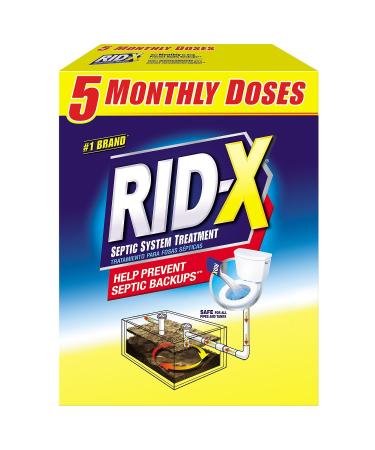 RID-X Platinum Septic System Treatment, 3 Month Supply of Liquid