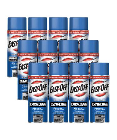 EASY-Off 178 Oven Cleaner Fume Free Max Aerosol, 16 Oz, (Pack of 12)