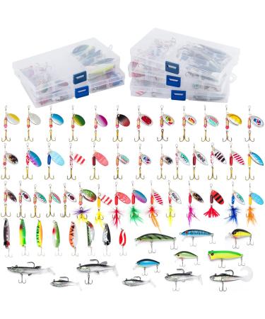 Dr.Fish 20 Pack Fishing Spinnerbait Wire with Colorado Blade Lure Making  Supplies Spinner Shaft Bass