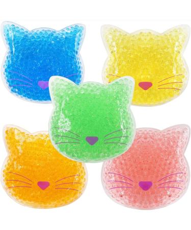 Kids Reusable Ice Pack, Boo Boo Ice Pack, Stress Relief Bag, Cute Children Gel Ice Pack for Kids Injuries, Breastfeeding, Wisdom Teeth, Pain Relief, Kids Fever, Headaches(5 PCS) #4