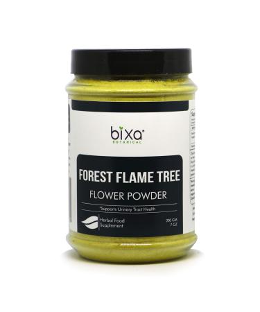 bixa BOTANICAL Forest Flame Tree Powder (Palash/Butea Monosperma) Herbal Natural Urinary Tract Health Supplement for Men and Women |7 Oz (200g) Shrink Piles Itching Burning Discomfort