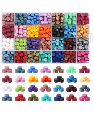 Pearl Beads for Jewelry Making, Caffox 1680PCS Round Glass Pearls Beads  with Holes for Making Earring, Necklaces, Bracelets and Jewelry DIY Craft