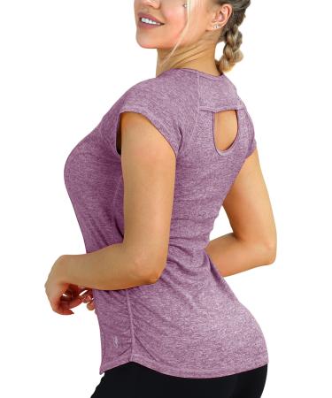 Buy icyzone Long Sleeve Workout Shirts for Women - 3 Pack