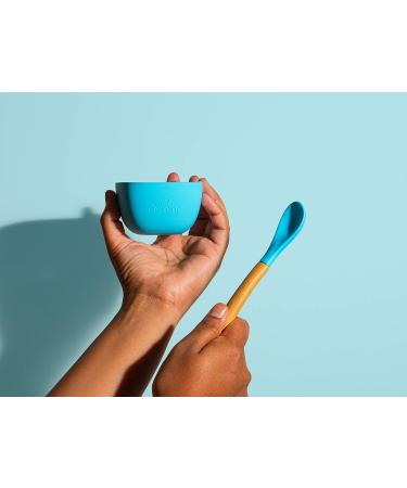 Avanchy Bamboo & Silicone Baby Spoons