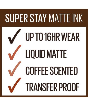 Labial Maybelline Super Stay Matte Ink Coffee