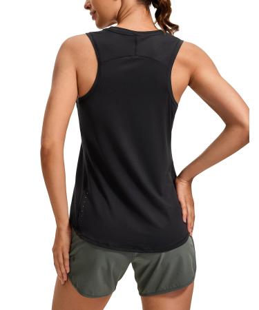 CRZ YOGA Butterluxe Racerback Workout Tank Tops for Women Sleeveless Gym  Tops Athletic Yoga Shirts Camisole