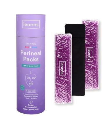 Perineal Ice Packs for Postpartum w/Adhesive Strip