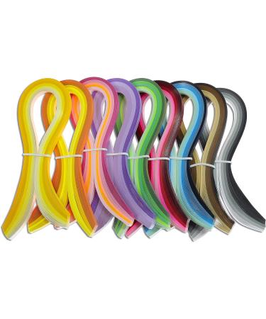 Multi-Color Paper Quilling Strips Set 60 Colors 54cm Length – JUYA Crafts  Quilling