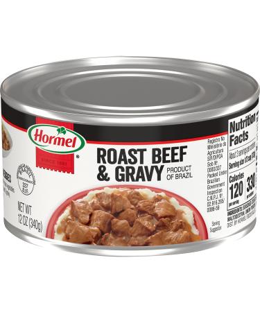 Hormel Roast Beef & Gravy, 12-Ounce Cans (Pack of 12)