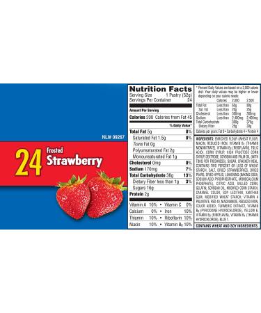 Pop-Tarts, Frosted Strawberry (48 ct.)