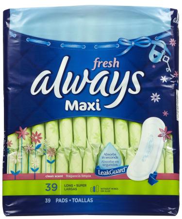 Always Pantiliner Max Protection Extra Long Dri-Liners Unscented