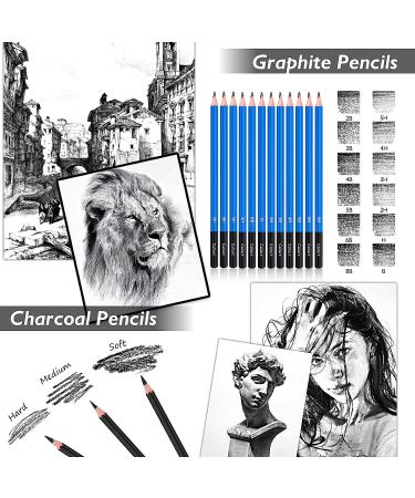 Caliart Art Supplies, 238 Pack Deluxe Art Set Painting Coloring with  Trifold Easel, Halloween Craft Drawing Kits, Art Case for Artists Beginners  Kids