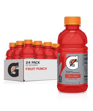 Gatorade Thirst Quencher Bottles Fruit punch pack of 24 Fruit Punch Thirst Quencher