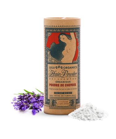 Lulu Organics Lavender and Clary Sage Hair Powder/Dry Shampoo  4 oz
